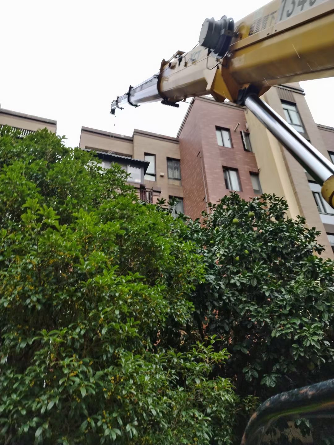 建宁县注塑机吊装搬运案例分享